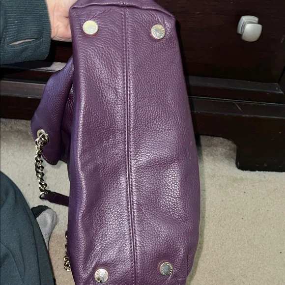 Michael Kors Dark Purple Shoulder Bag - Picture 8 of 8